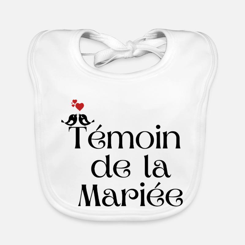 Bride's Best Man Organic Baby Bibs
