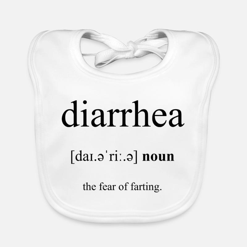 Dictionnaire de définition de la diarrhée Bavoir bio Bébé