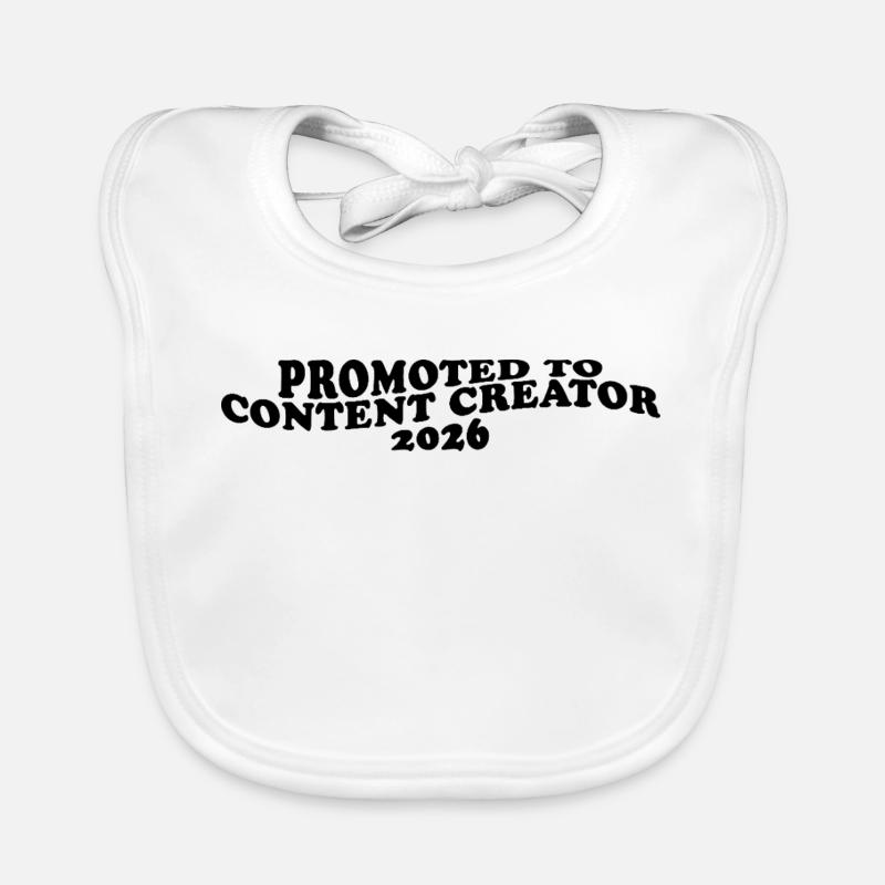 Promoted to Content Creator 2026 Baby Bio-Lätzchen