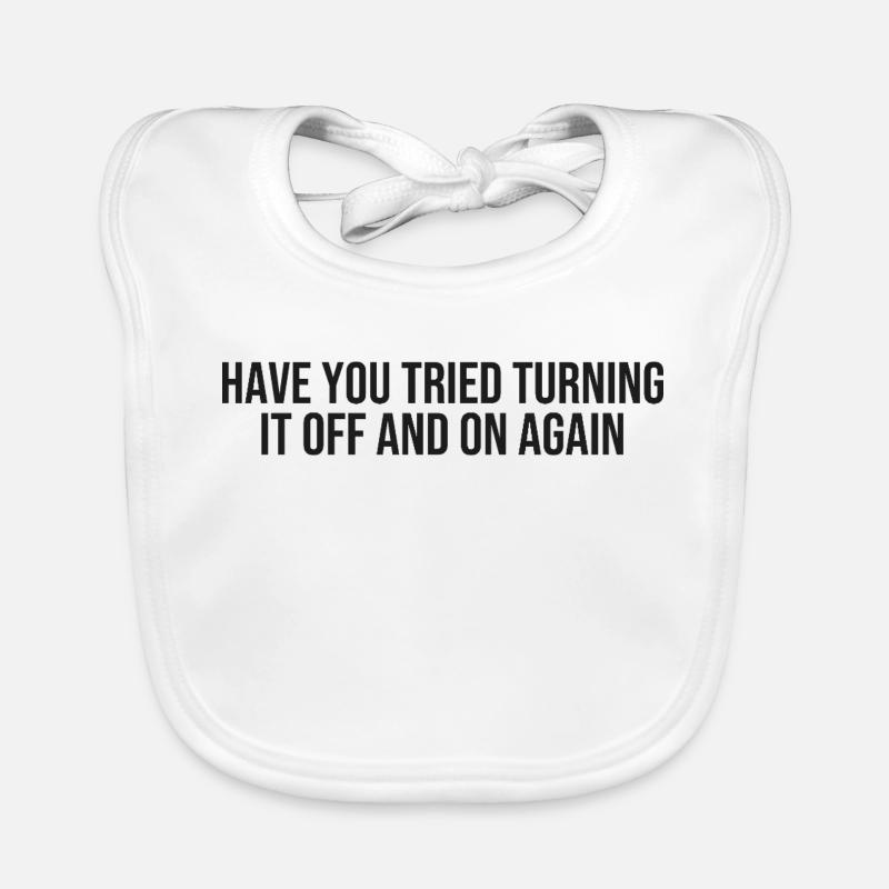 IT tech support Baby Bio-Lätzchen