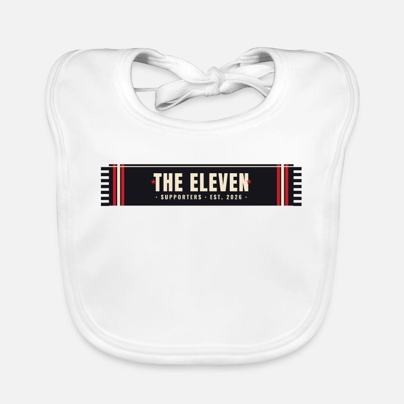 Die Elf — Design des Stützerschals Baby Bio-Lätzchen