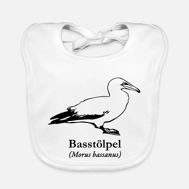 Basstölpel Baby Bio-Lätzchen