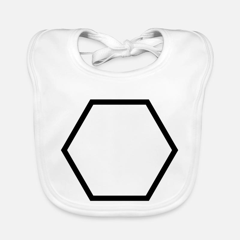 Polygon (fertigen) Baby Bio-Lätzchen