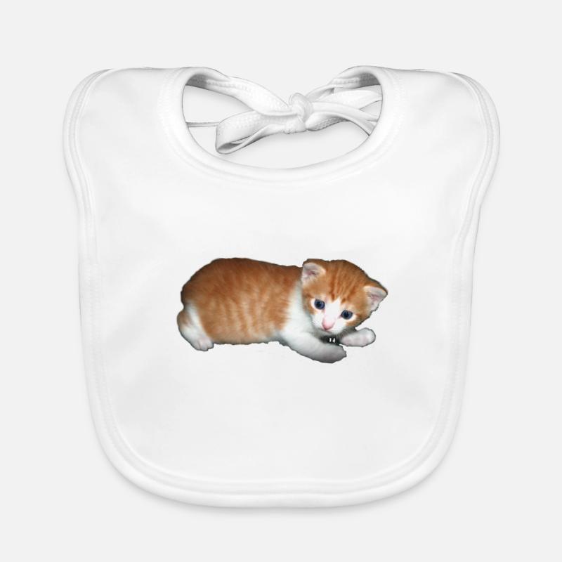 kätzchen Baby Bio-Lätzchen