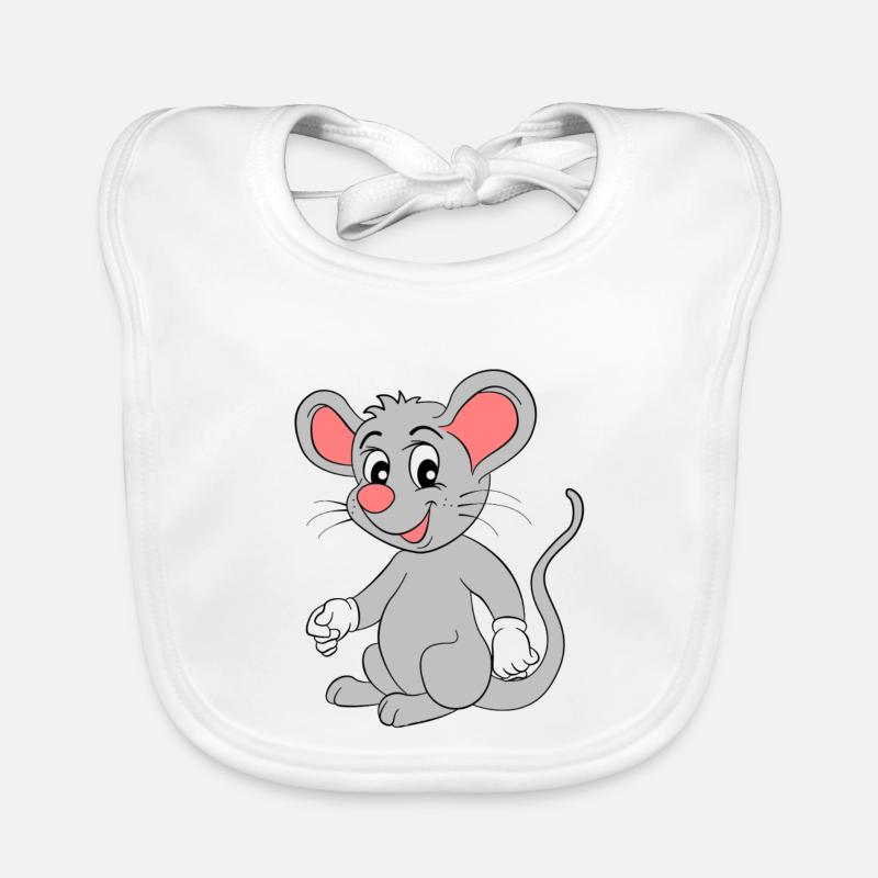 Maus Baby Bio-Lätzchen