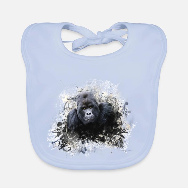gorilla Organic Baby Bibs