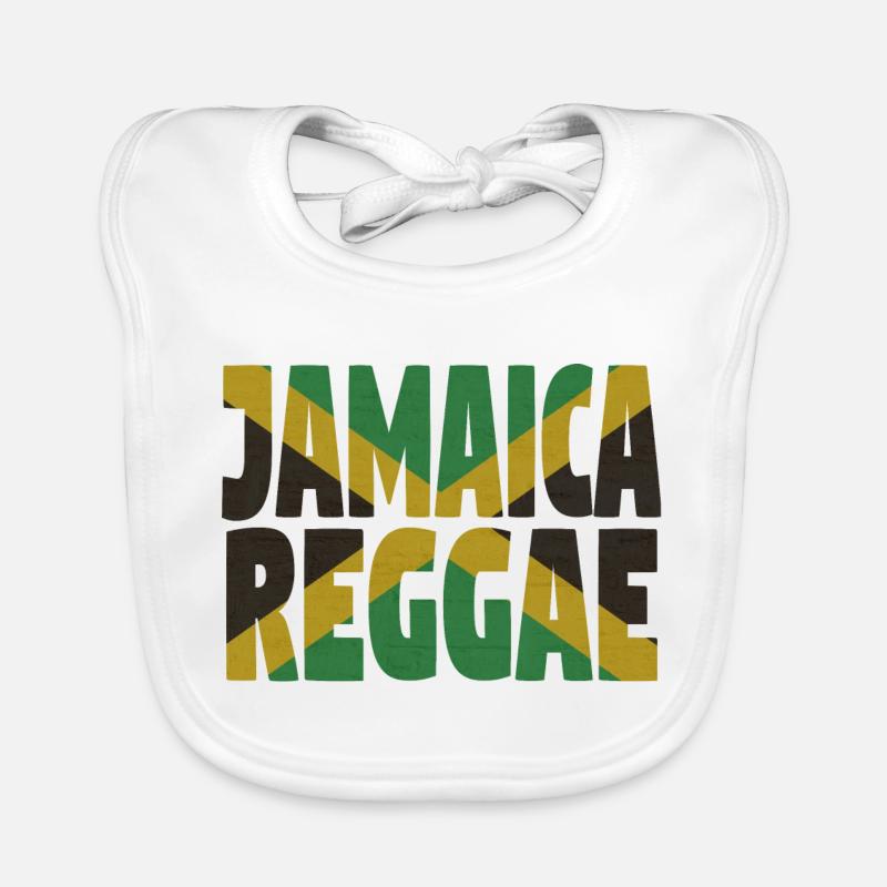 Jamaica Reggae Baby Bio-Lätzchen