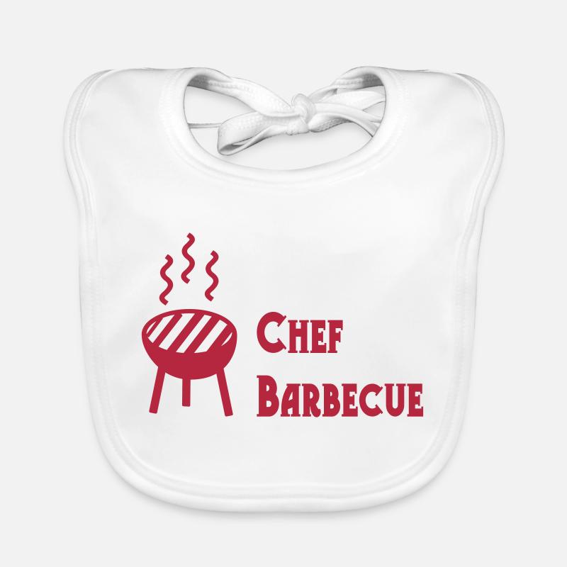 Chef Barbecue Baby Bio-Lätzchen
