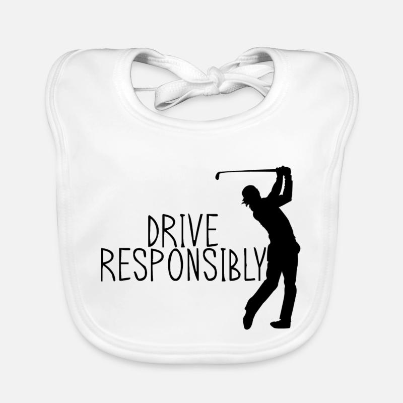 Drive Responsibly Organic Baby Bibs