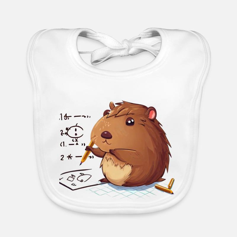 mathematician Capybara Bavoir bio Bébé