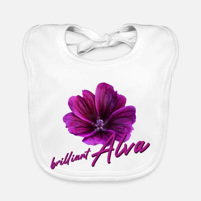 Alva Birthday Alva Organic Baby Bibs