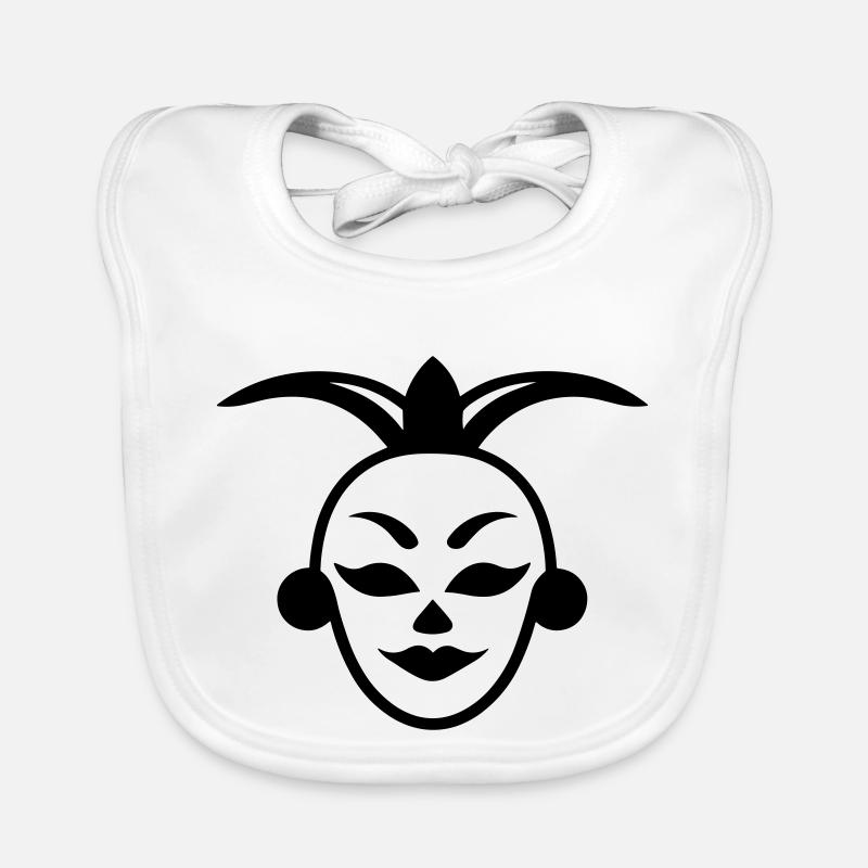 clown Organic Baby Bibs