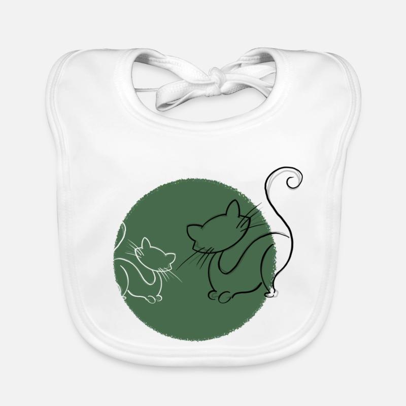 Katzen Baby Bio-Lätzchen