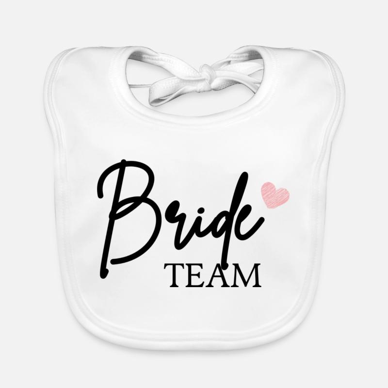TeamBride Baby Bio-Lätzchen