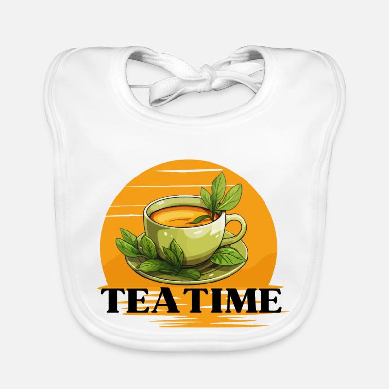 Tea Time! Organic Baby Bibs