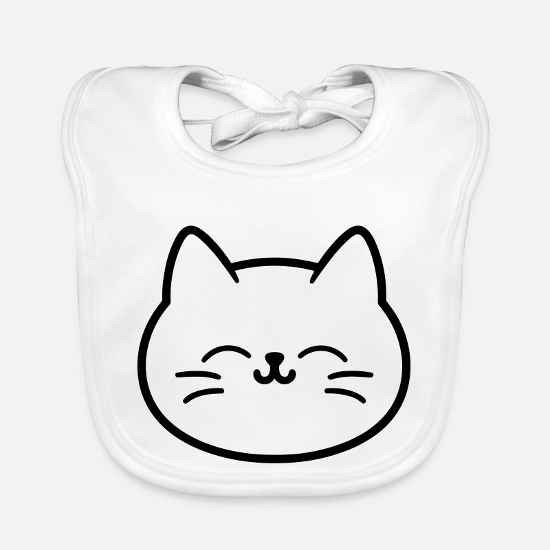 Chaton Bavoir bio Bébé
