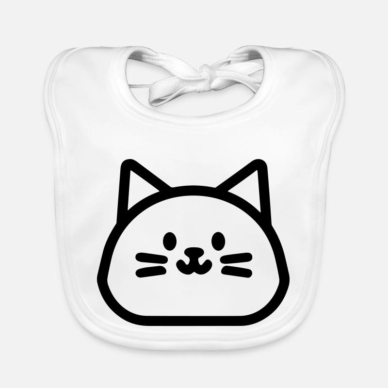 kitten Organic Baby Bibs