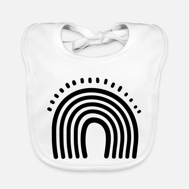 Rainbow Organic Baby Bibs