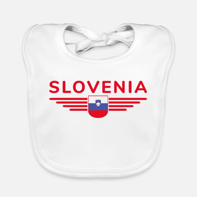 Design slovène élégant Bavoir bio Bébé