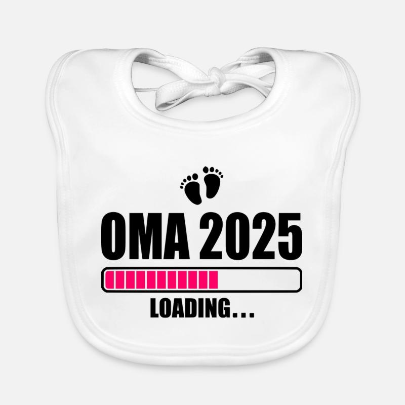 Oma 2025 loading Baby Bio-Lätzchen