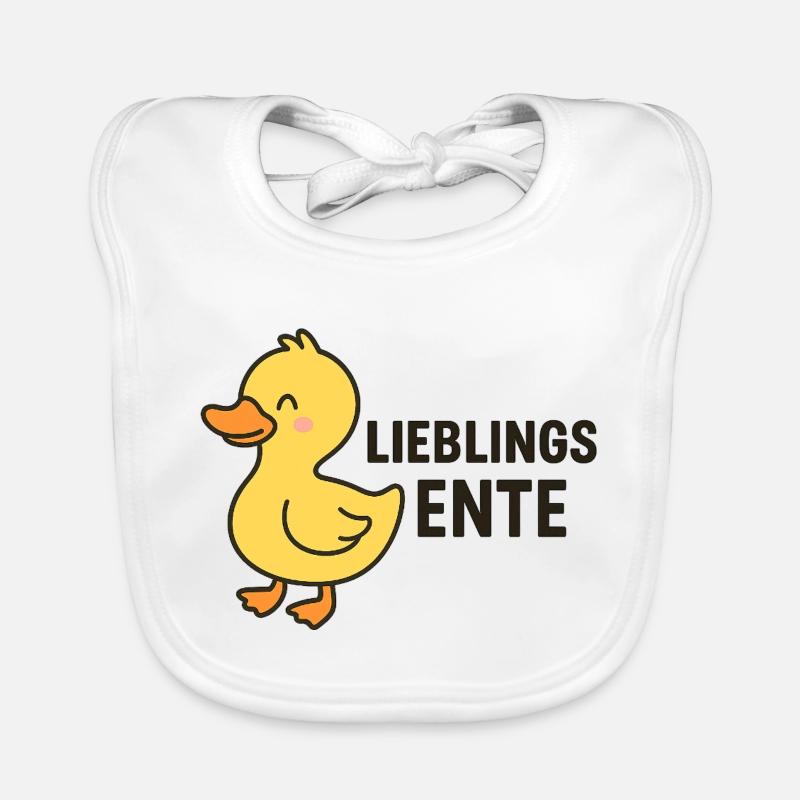 Favorite duck Organic Baby Bibs