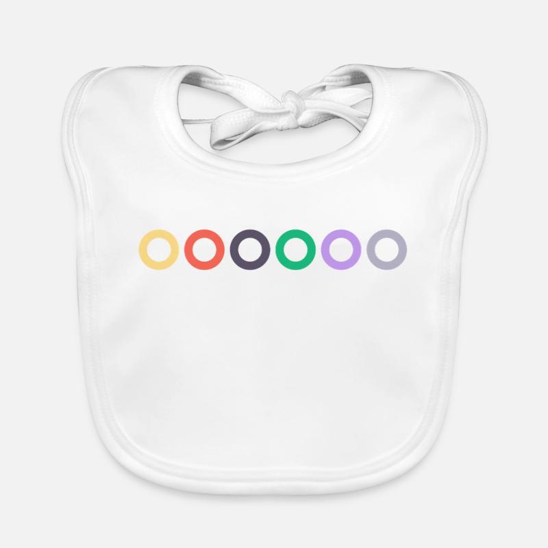 Guitar Strings Color Code | Concert, Rock, Music Organic Baby Bibs