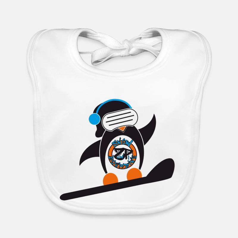 SnowPi Boy Baby Bio-Lätzchen