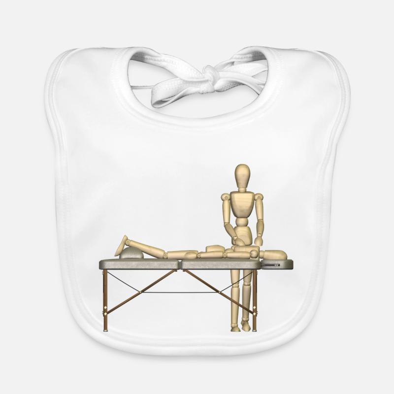 first aid massage first aid therapy therapy6 Organic Baby Bibs