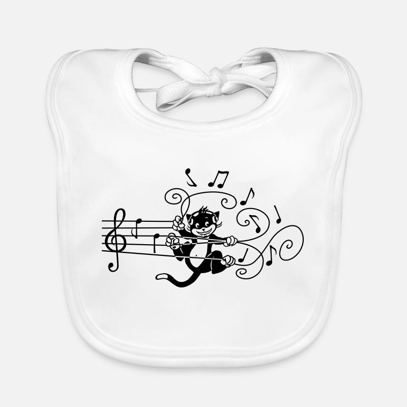 musicat Organic Baby Bibs