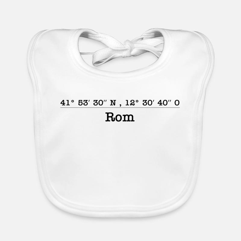 Coordonnées Rome Bavoir bio Bébé