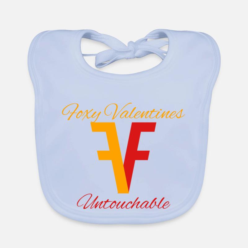 Foxy Valentines 2022 Organic Baby Bibs