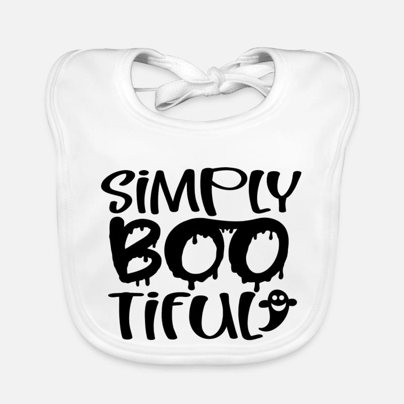 tout simplement BOO tiful Bavoir bio Bébé