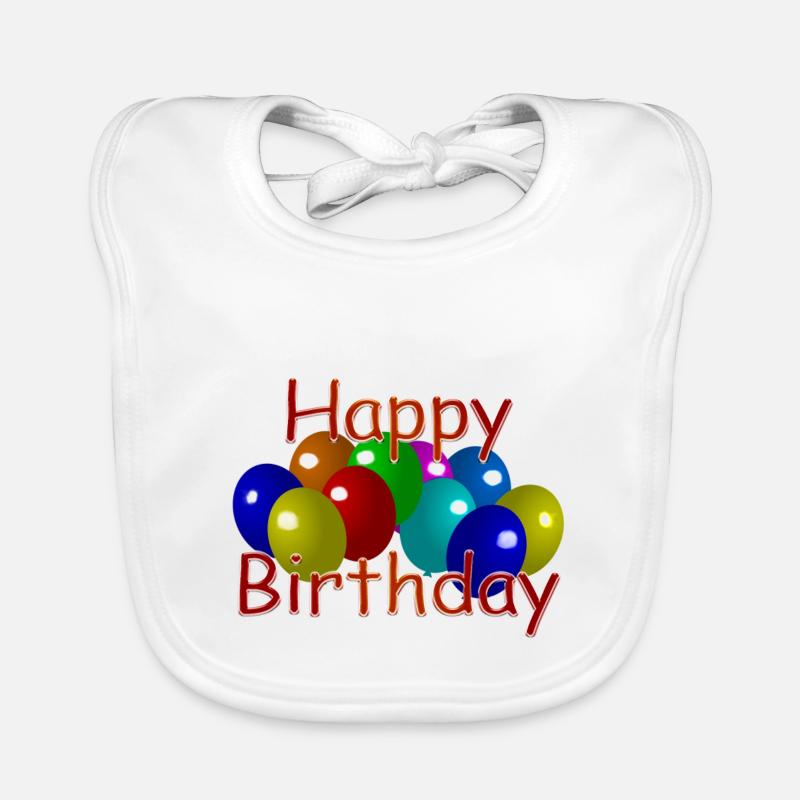 Bon anniversaire Bavoir bio Bébé