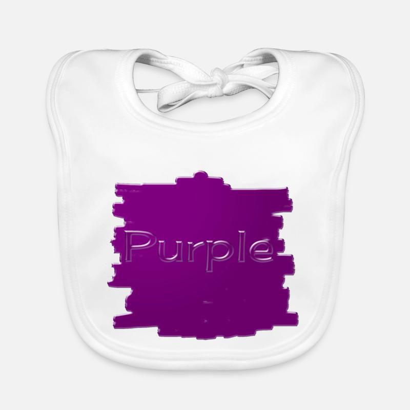 Pourpre Bavoir bio Bébé