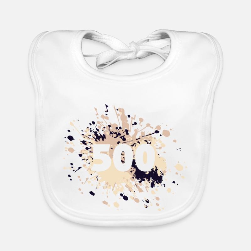 Status Mood 500 Internal Server Error Color Splash Organic Baby Bibs