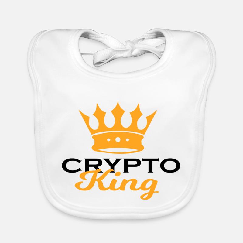Crypto Bitcoin Trading Organic Baby Bibs