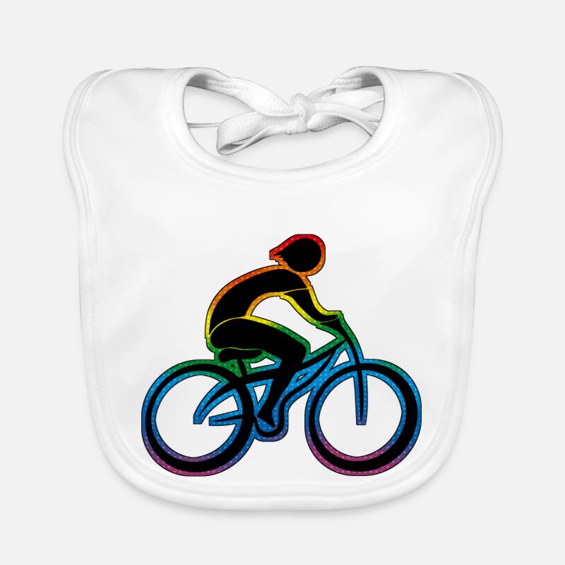 Radfahrer Baby Bio-Lätzchen