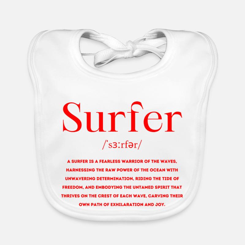 Surfer Definition Organic Baby Bibs
