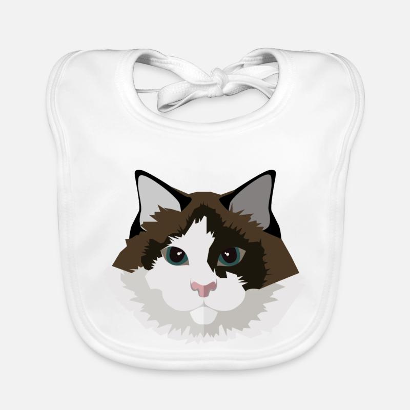 Katze Baby Bio-Lätzchen