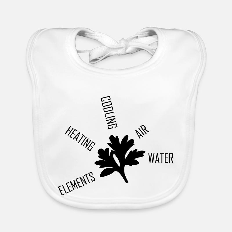 Assenz.io DIVISIONS Bavoir bio Bébé