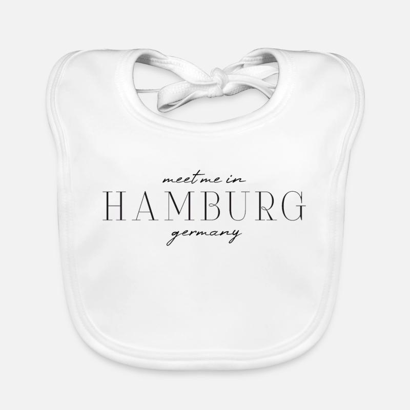 Hamburg Elegance T-Shirt Organic Baby Bibs