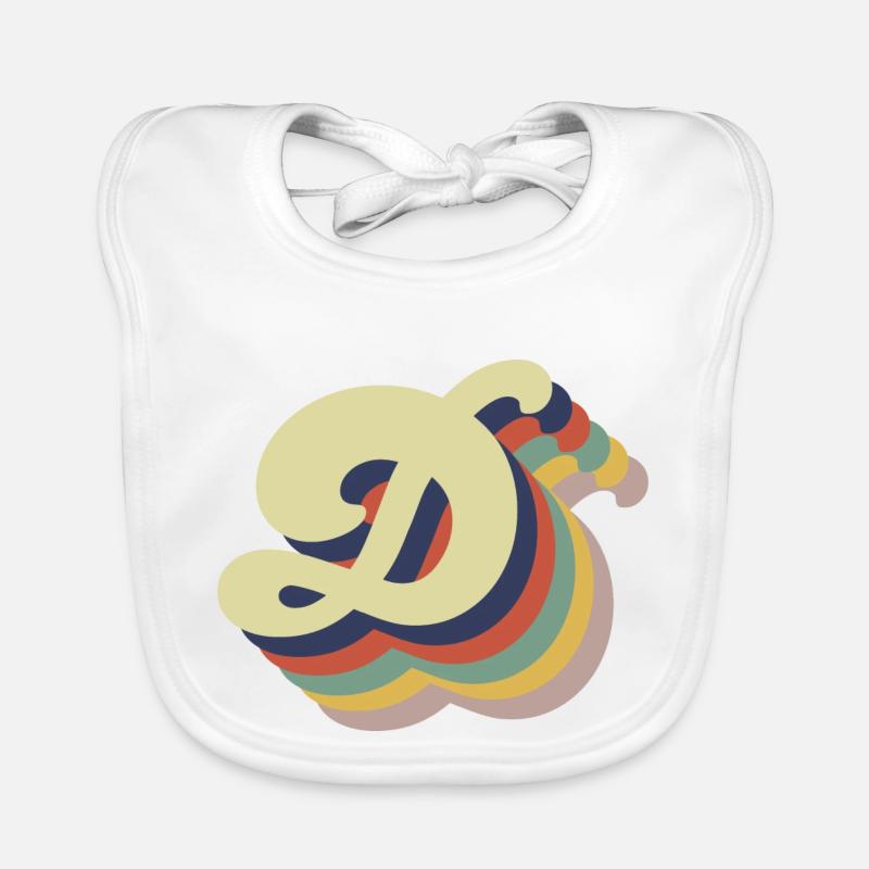 Retro-Brief Baby Bio-Lätzchen