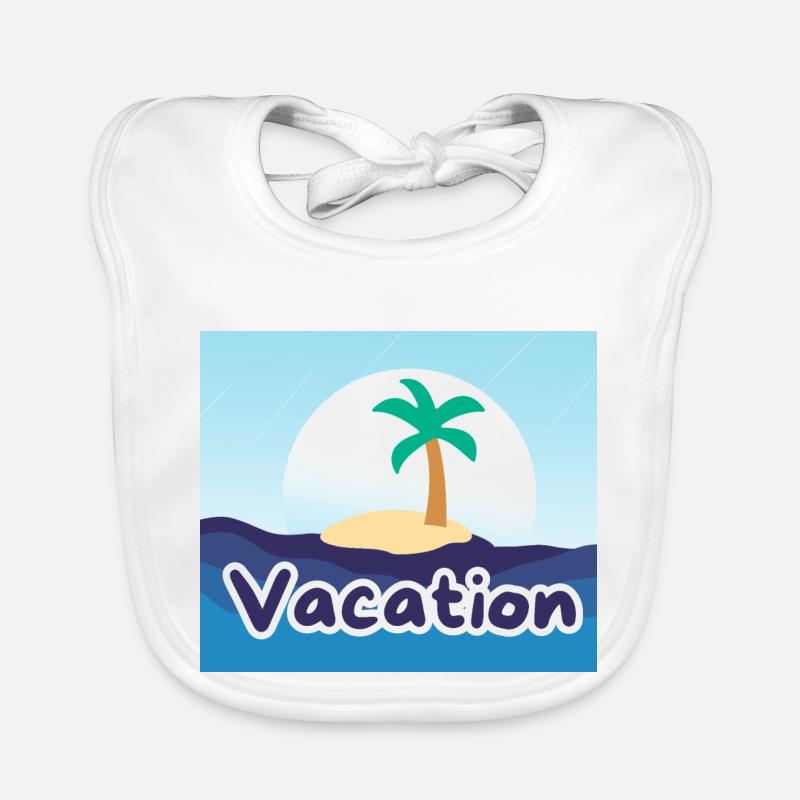 Vacances Bavoir bio Bébé