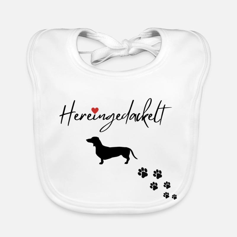 Hereingedackelt Baby Bio-Lätzchen