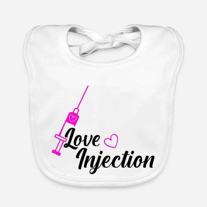 love injection Baby Bio-Lätzchen