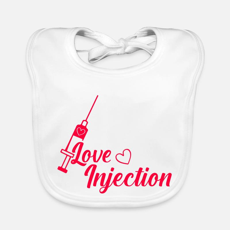 injection d’amour Bavoir bio Bébé