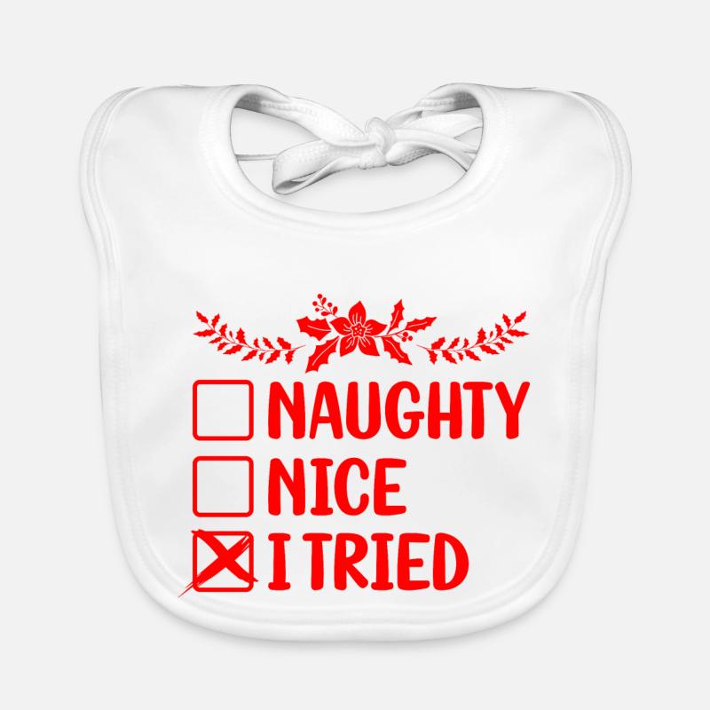 Naughty Nice I Tried Baby Bio-Lätzchen