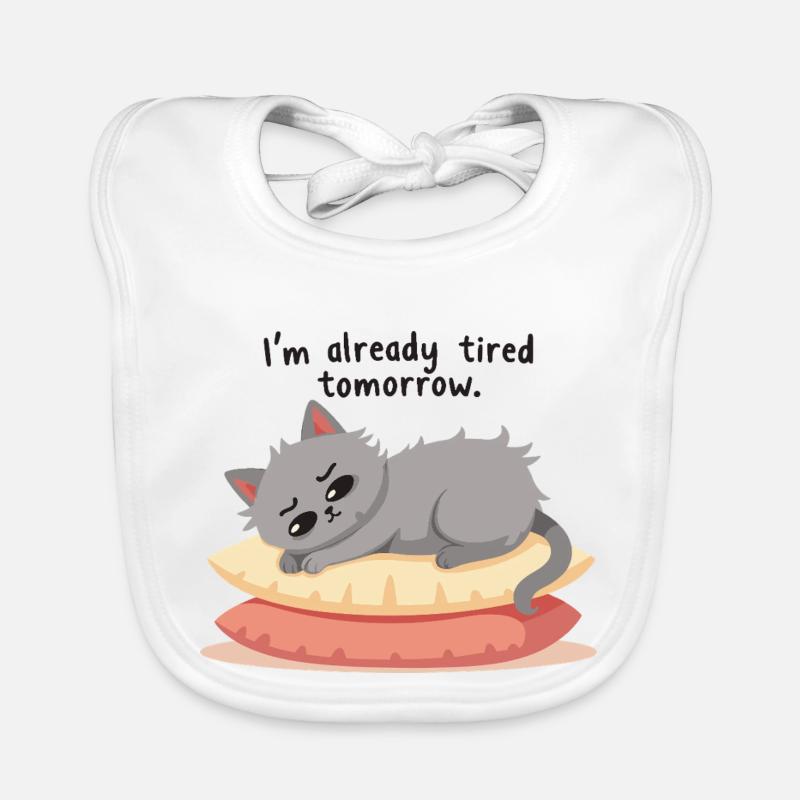 Already Tired Tomorrow Organic Baby Bibs