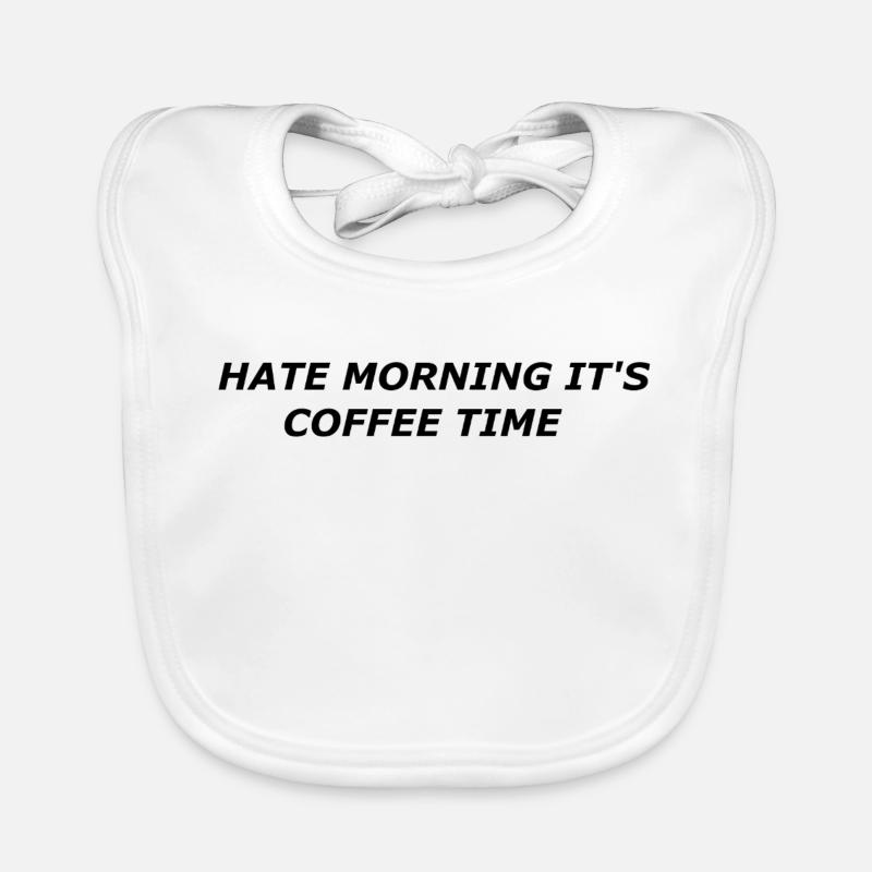 Coffee Organic Baby Bibs