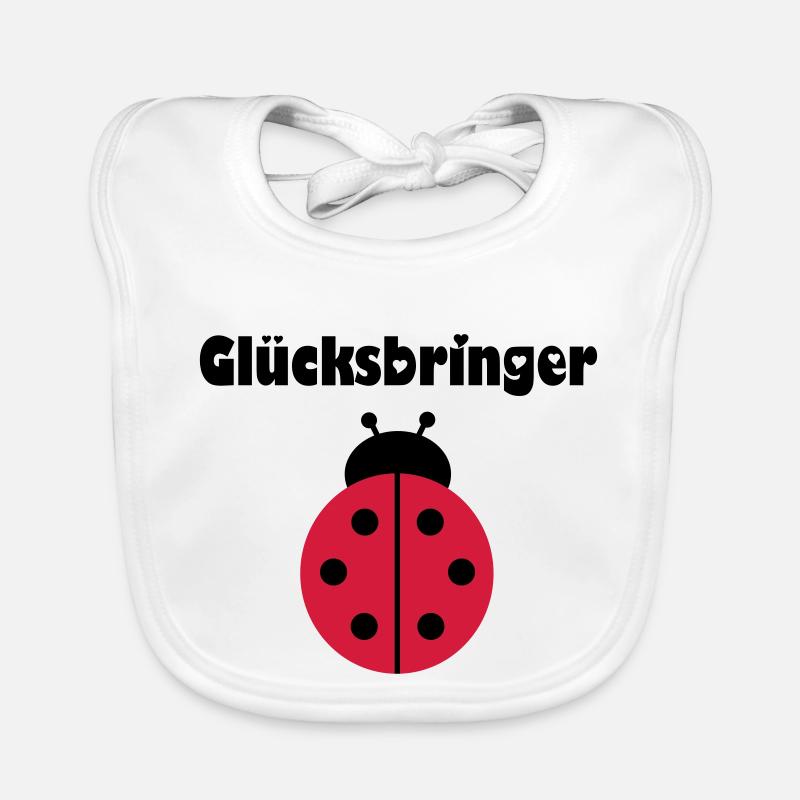 Marienkäfer Baby Bio-Lätzchen